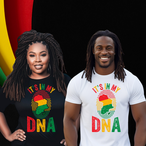 Black History DNA T-Shirt