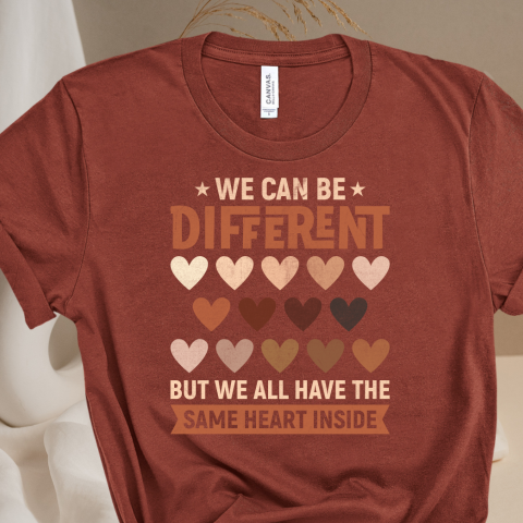 Different, Same Heart T-Shirt