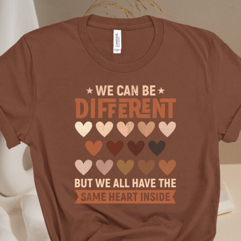 Different, Same Heart T-Shirt