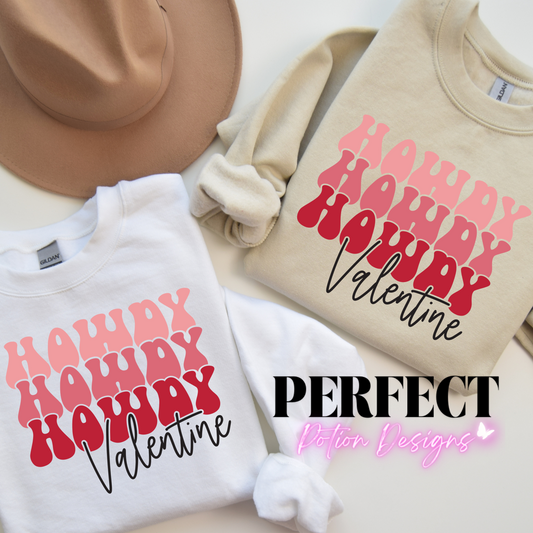 Howdy Valentine Sweatshirt